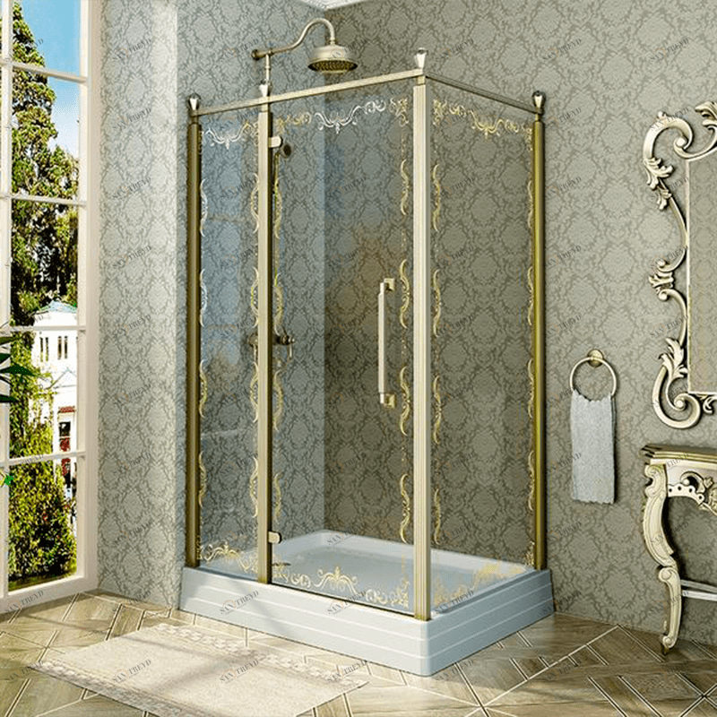 Душевое ограждение "120 Лоренцо Великолепный - Bronze" Radomir 410400413