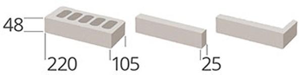 B&B Rivestimenti Naturali Внутренняя и внешняя напольная / настенная плитка Mattoni smaltati Croma92 - Вид №1