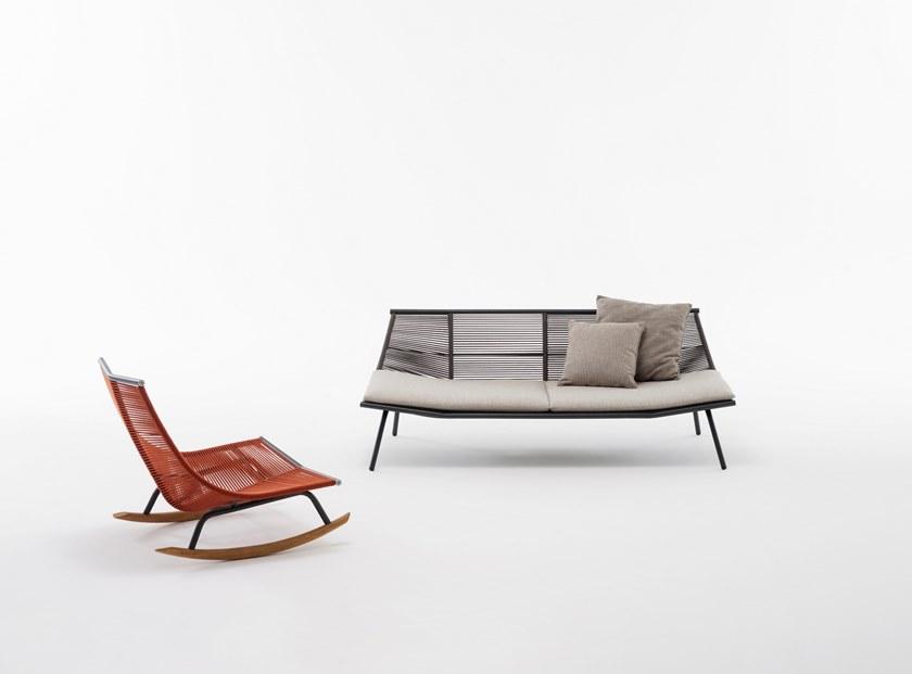 RODA Садовое кресло-качалка из полиэстера Laze sun-id-1426746 - Вид №7