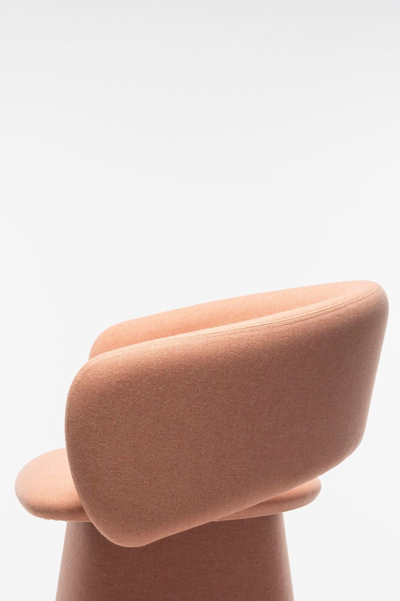 Мягкий тканевый стул с подлокотниками CHAIRS & MORE Bel ARCH-00069462 - Вид №4