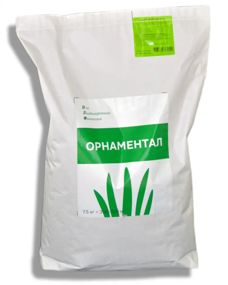 90744598 Газонная травосмесь ОРНАМЕНТАЛ Для Ландшафтных Фантазий ДЛФ. 7.5 кг STLM-0365097