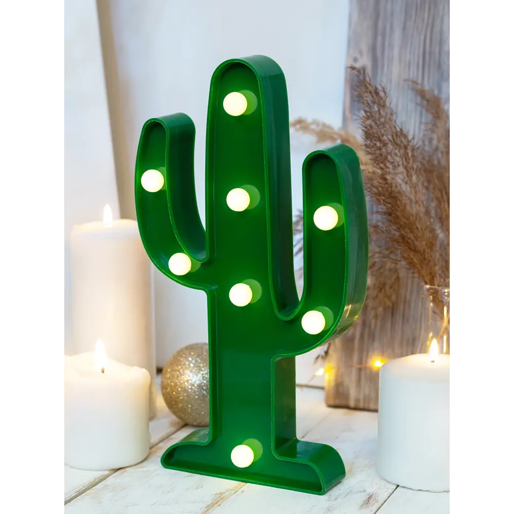 Светильник светодиодный Ritter Кактус 29271 5 на батарейках STLM-2103173 - Вид №5