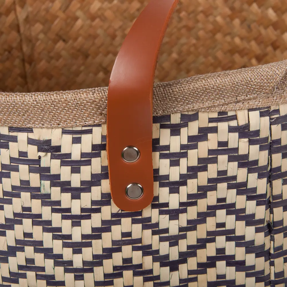 Корзина мягкая Kub HAP8549, 37х40х37 см, 48 л, пальмовое волокно STORIDEA STLM-2071057 - Вид №3