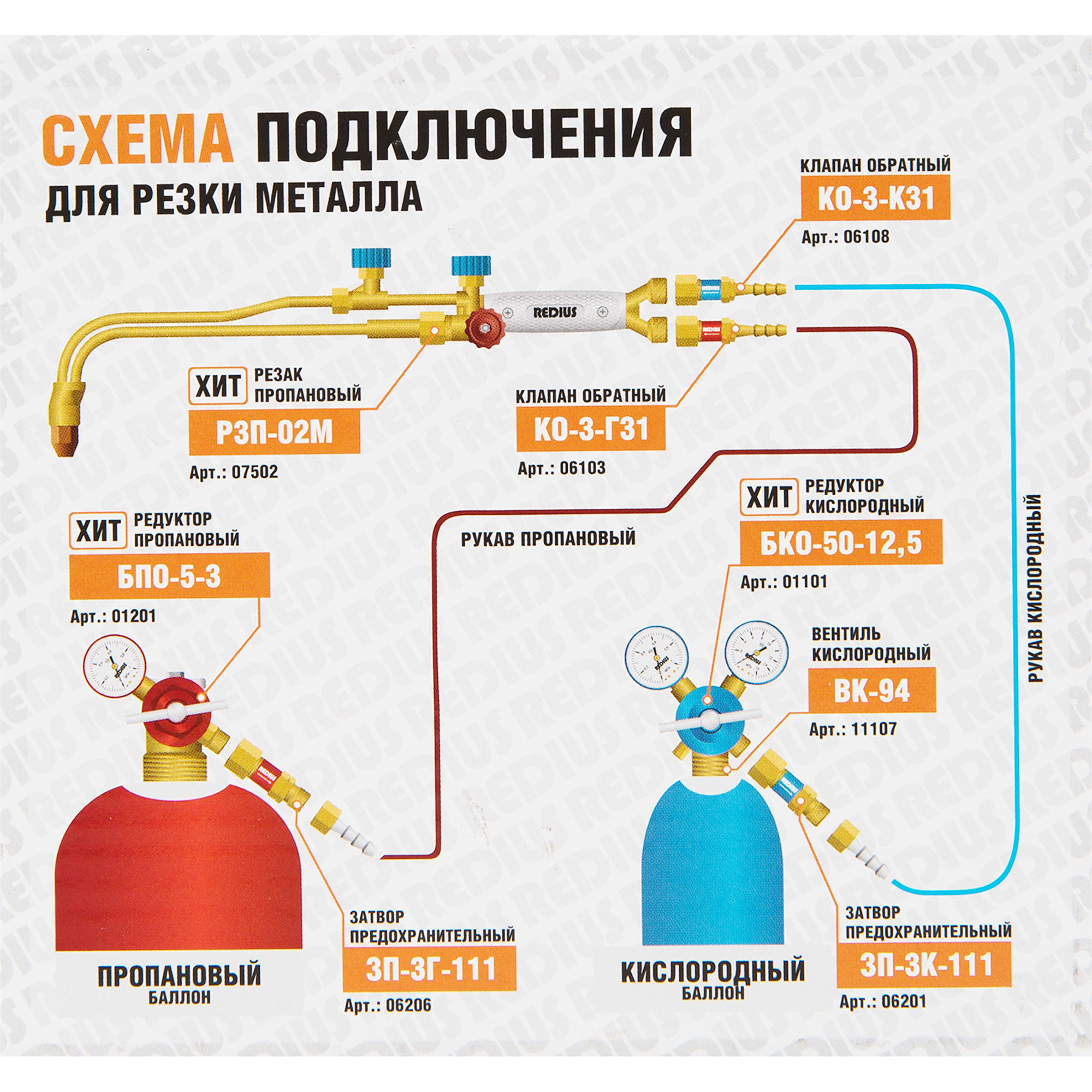 82561748 Редуктор для кислородного баллона Santreyd  - Вид №4