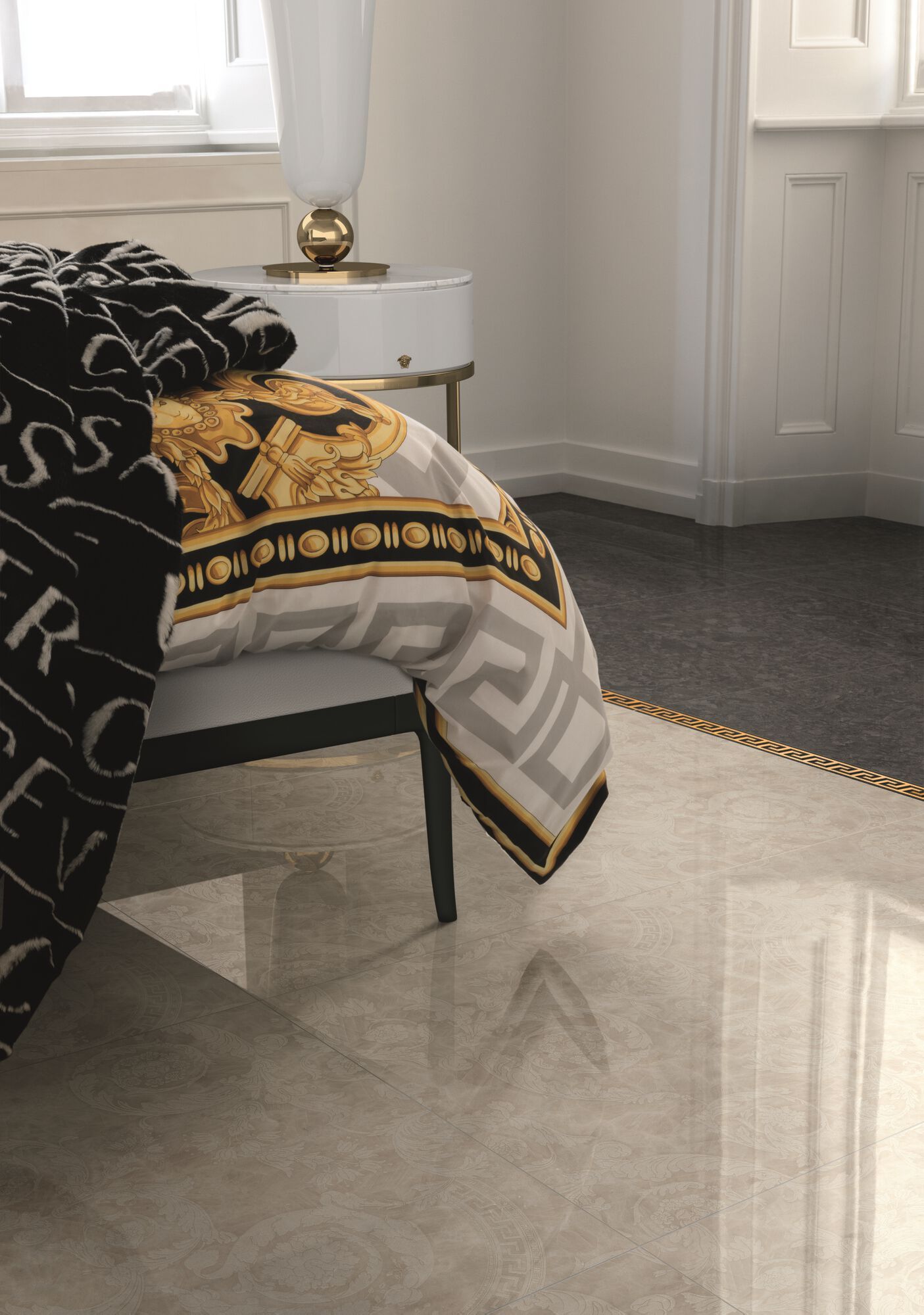 Пол / керамогранит Versace Ceramics метеорит ARCH-00126220 - Вид №2