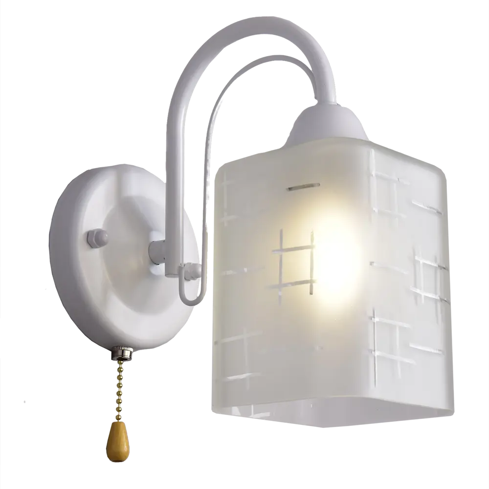 Бра Муссон, цвет белый КЛЮЧНИК STLM-2043037