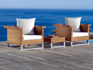 98.00.0713 Табак в наборе "Мадригал" 8 шт. - в том числе 2 шезлонга, подушки и стол для отдыха Mbm