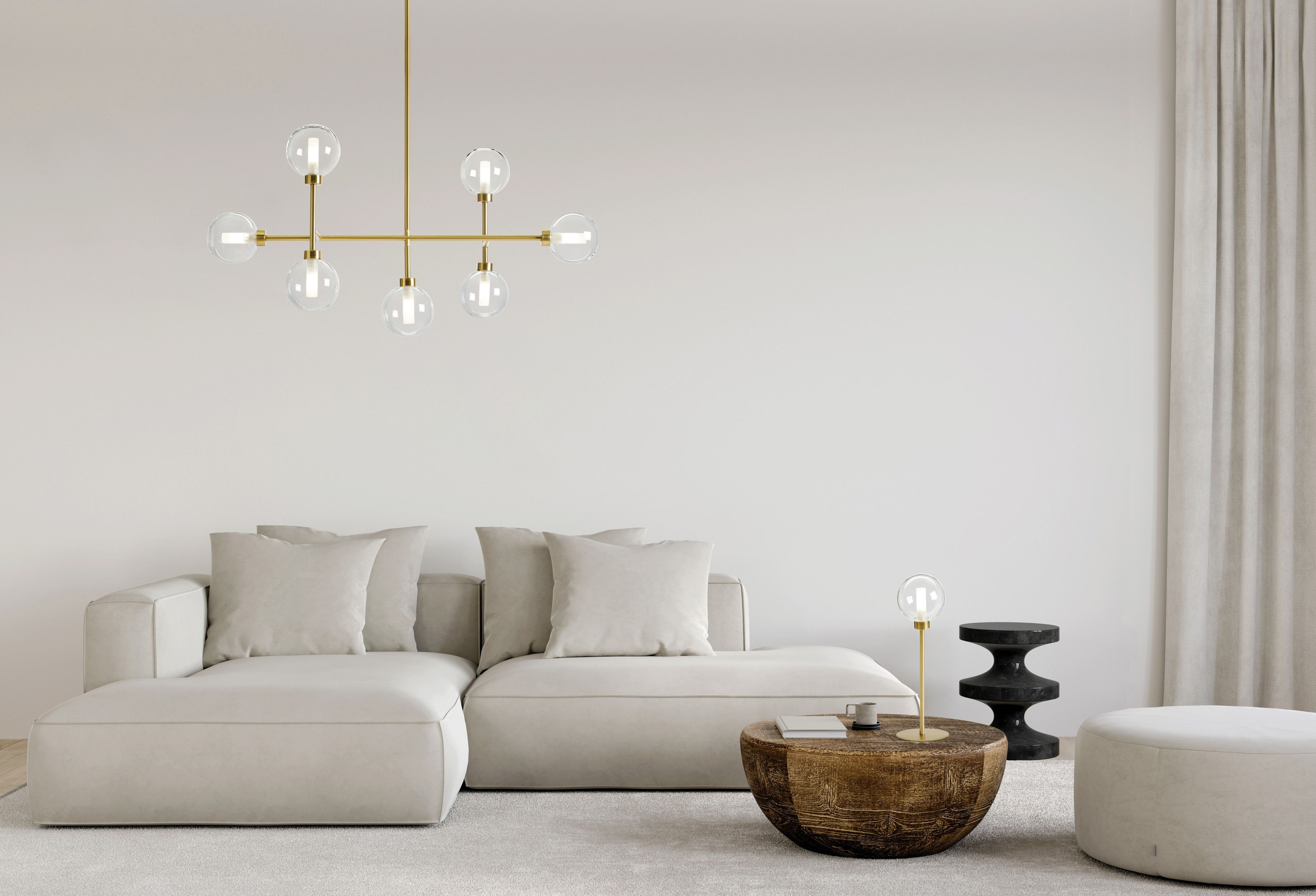 Подвесной светильник из боросиликатного стекла Miloox Dom ARCH-00106066 - Вид №2