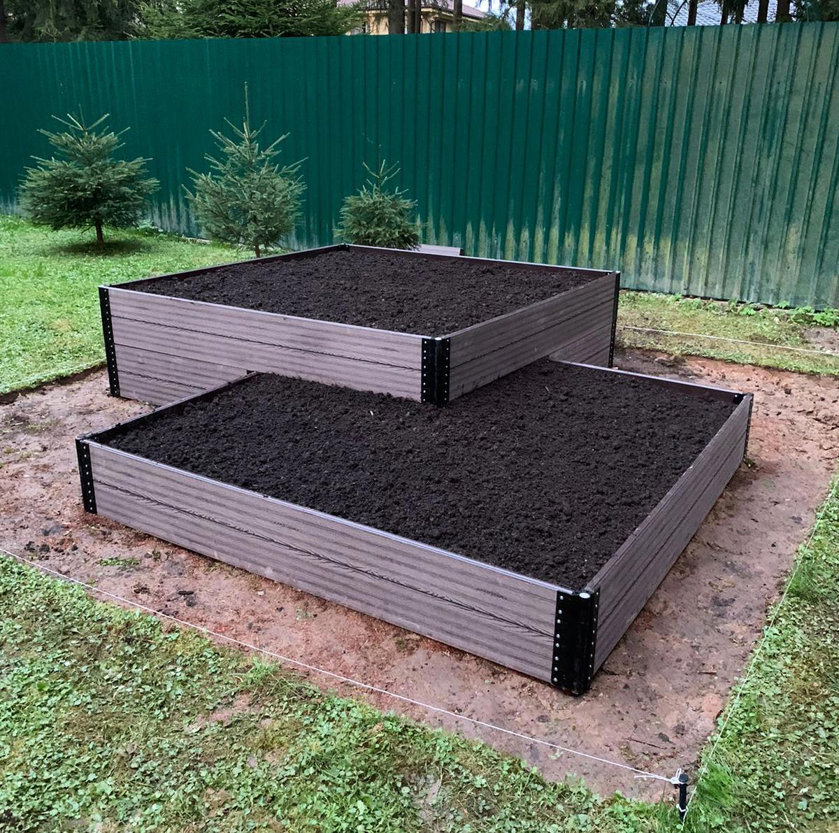 90412988 Грядка из ДПК 1х2м STLM-0220035 GARDEN DREAMS