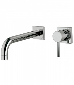 52538 / 22PR Встраиваемый смеситель для раковины 230 мм. носик. Bongio T Square