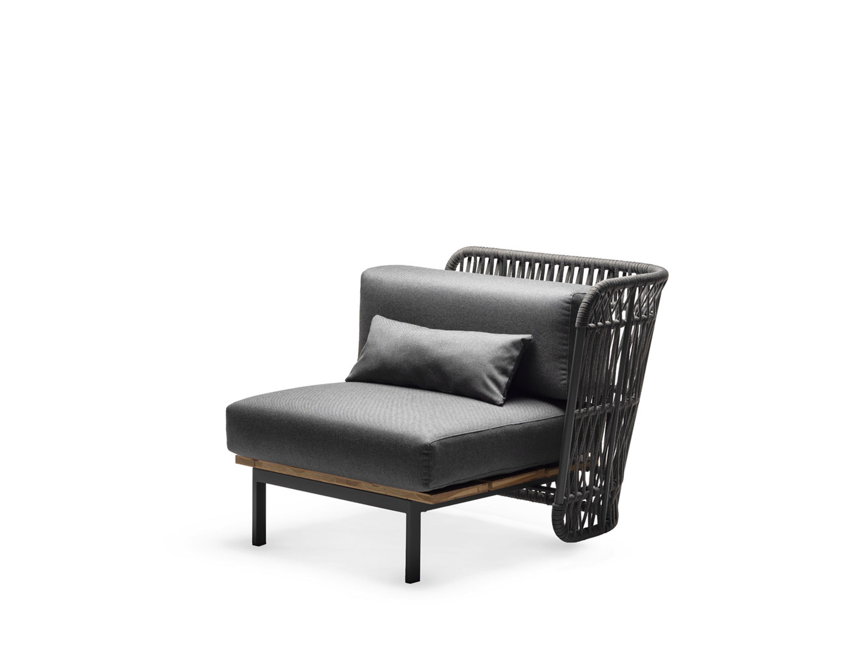 Веревочный стул со встроенной подушкой CHAIRS & MORE Jujube ARCH-00005288