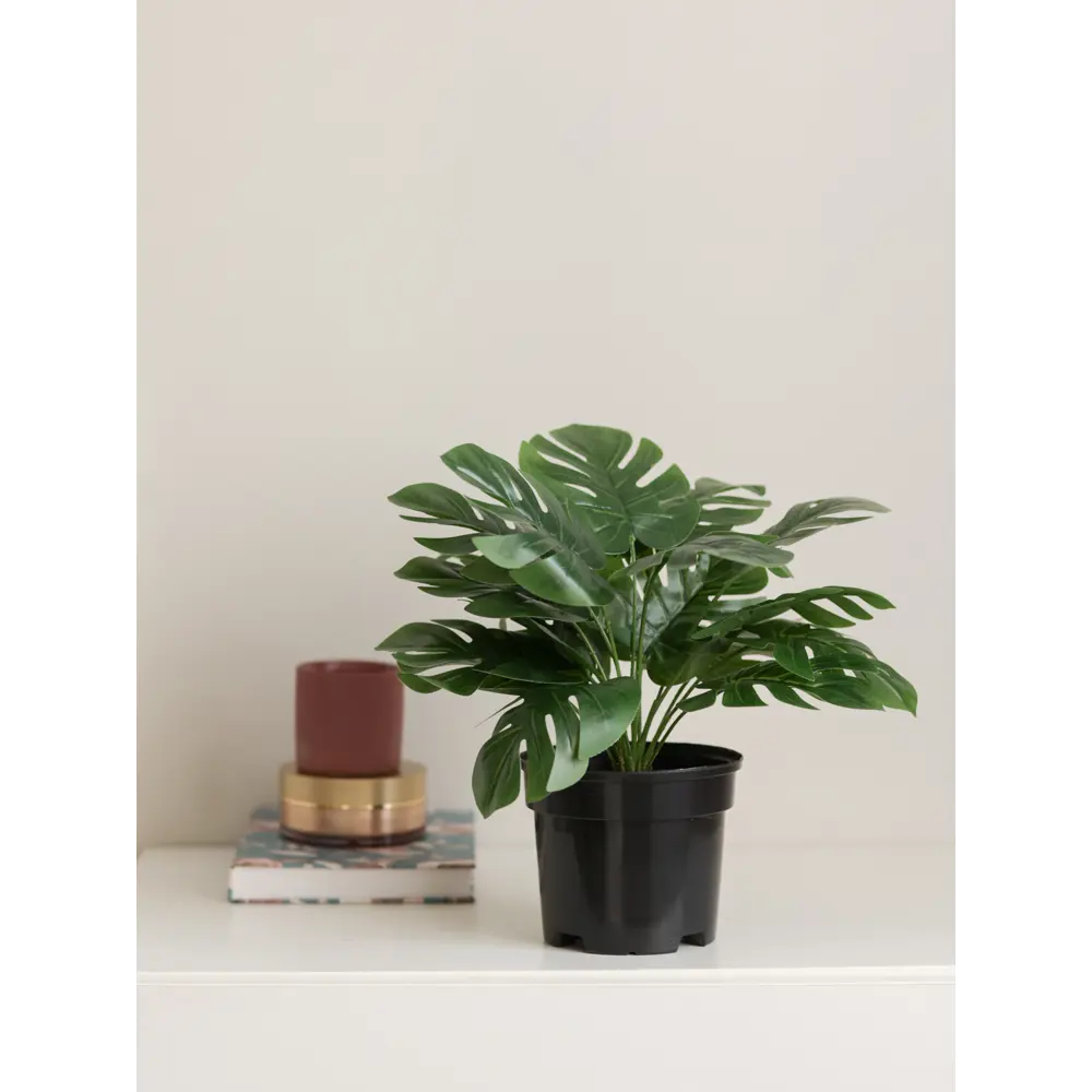 89356243 Искусственное растение в горшке монстера h30 см STLM-0959321 Santreyd  - Вид №4