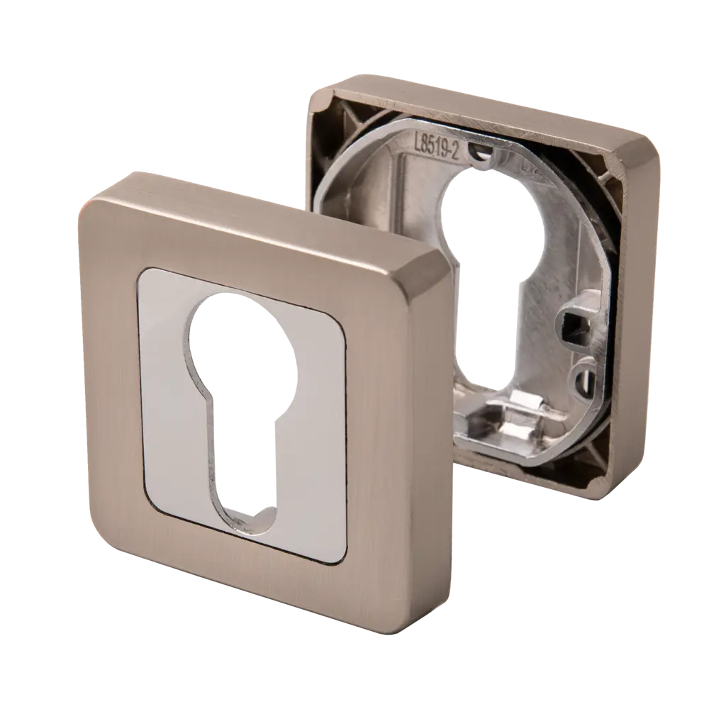 Накладки на цилиндр ARMEX для межкомнатных дверей в матовом никеле 84591939 STLM-0904279 - Вид №2