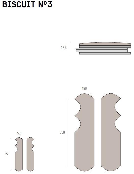 Listone Giordano Пол / стена из дуба Biscuit sun-id-1446432 - Вид №5