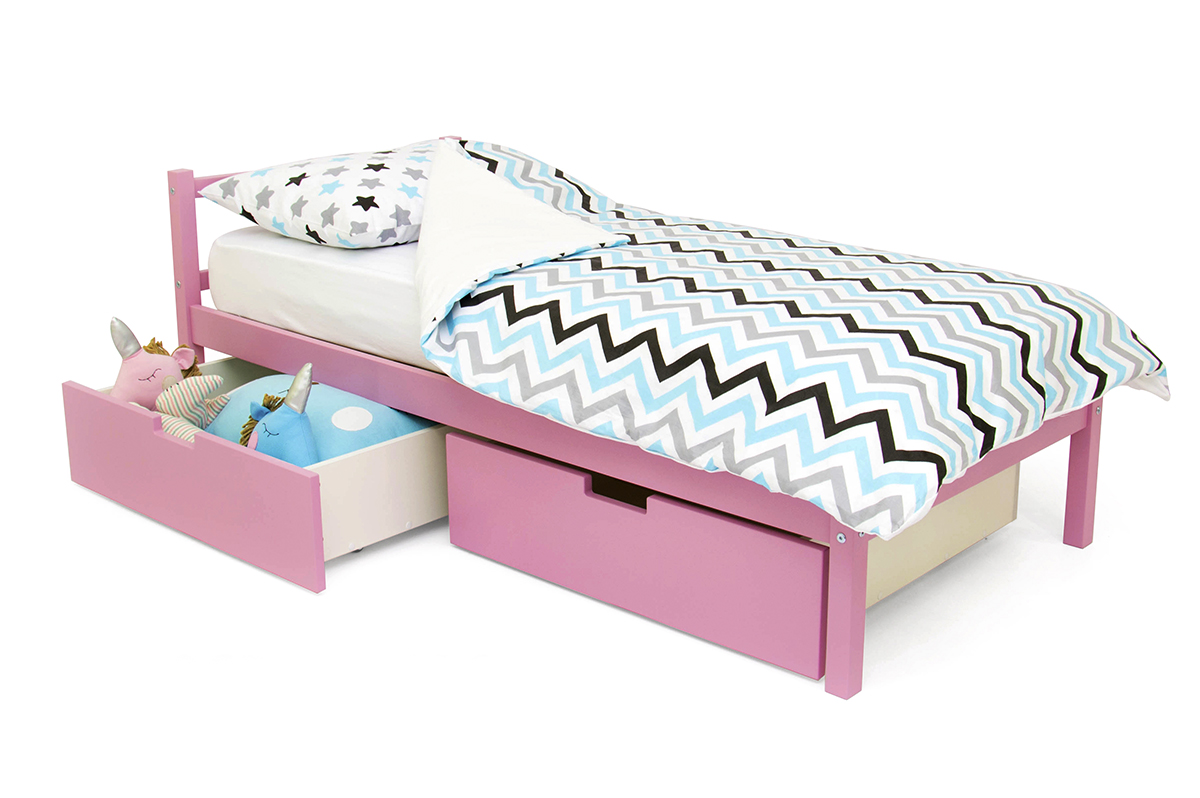 Детская кровать Svogen classic лаванда БЕЛЬМАРКО  326796 Розовый Santreyd  - Вид №3