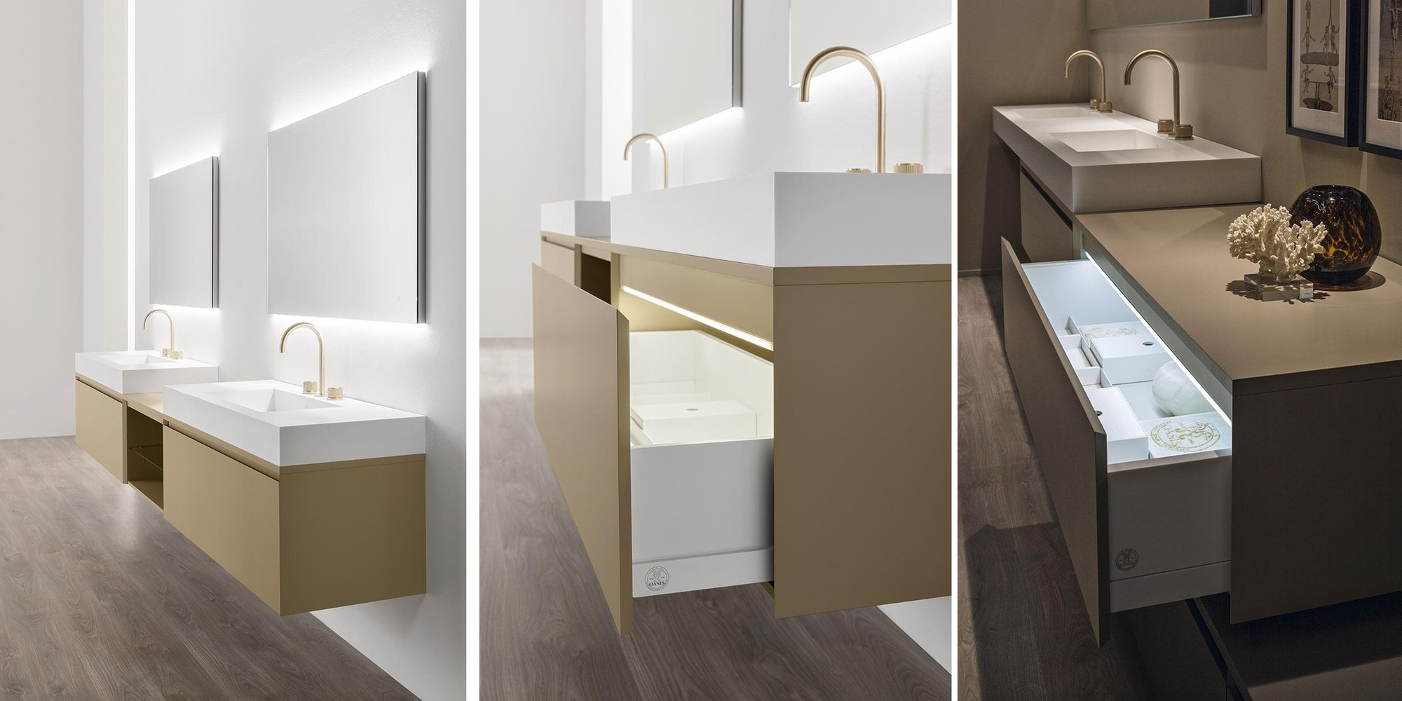 Мебель для ванной в матовой отделке Manhattan MH3 OASIS BATHROOM Master Manhattan - Вид №4