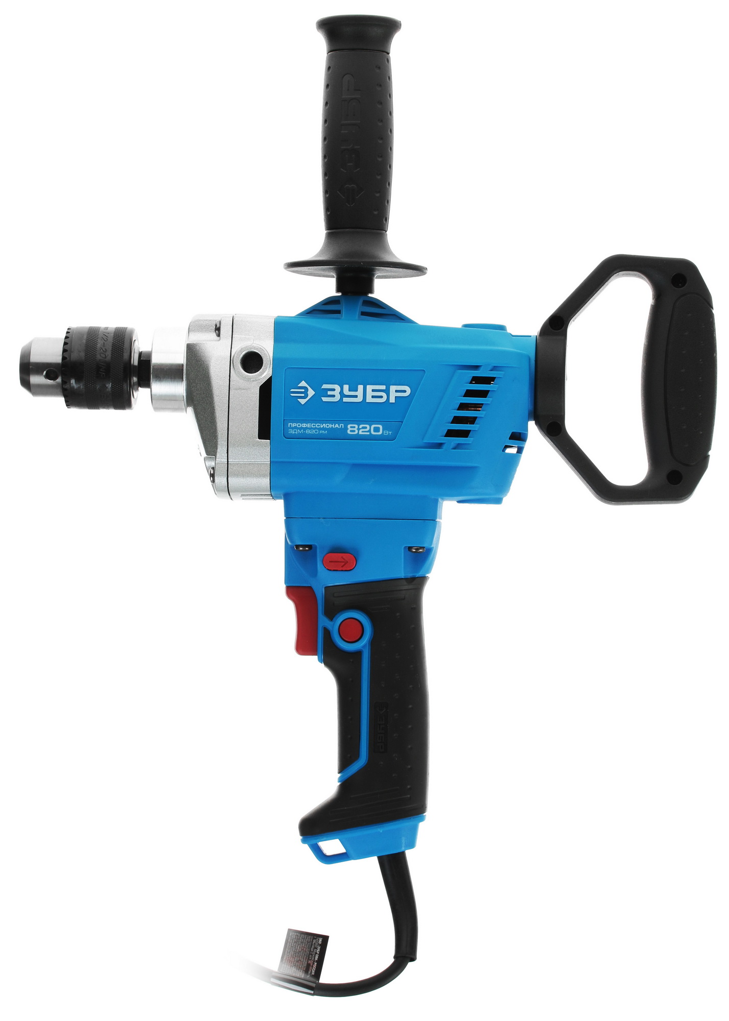 Дрель-миксер Зубр ЗДМ-820 РМ 1063355 STDN-0020321