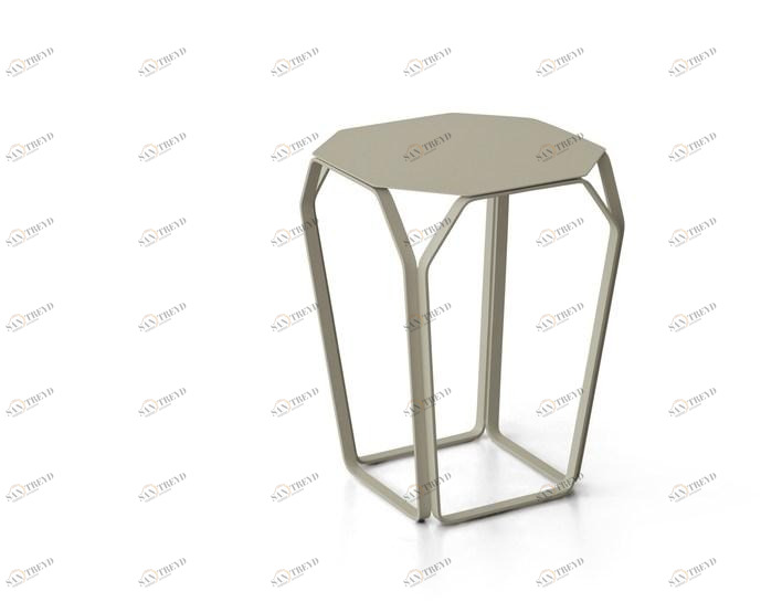 MEMEDESIGN Приставной столик металлический по контракту Tray sun-id-1402093