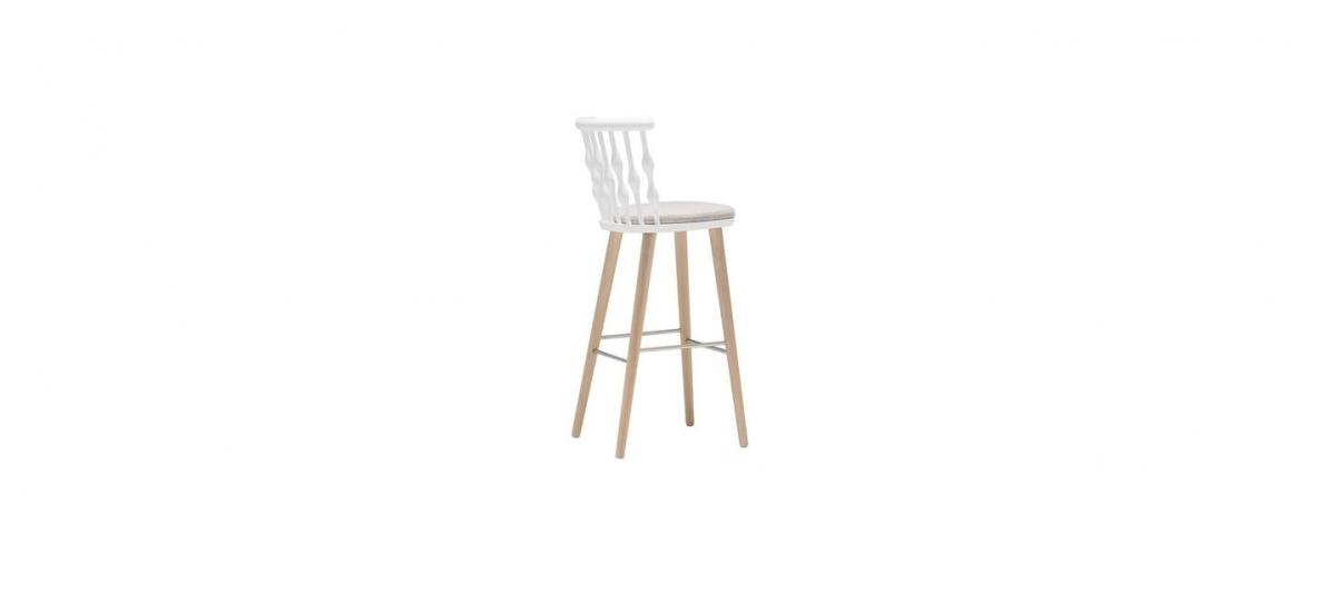 044395 Барный стул Andreu World Nub - Вид №4