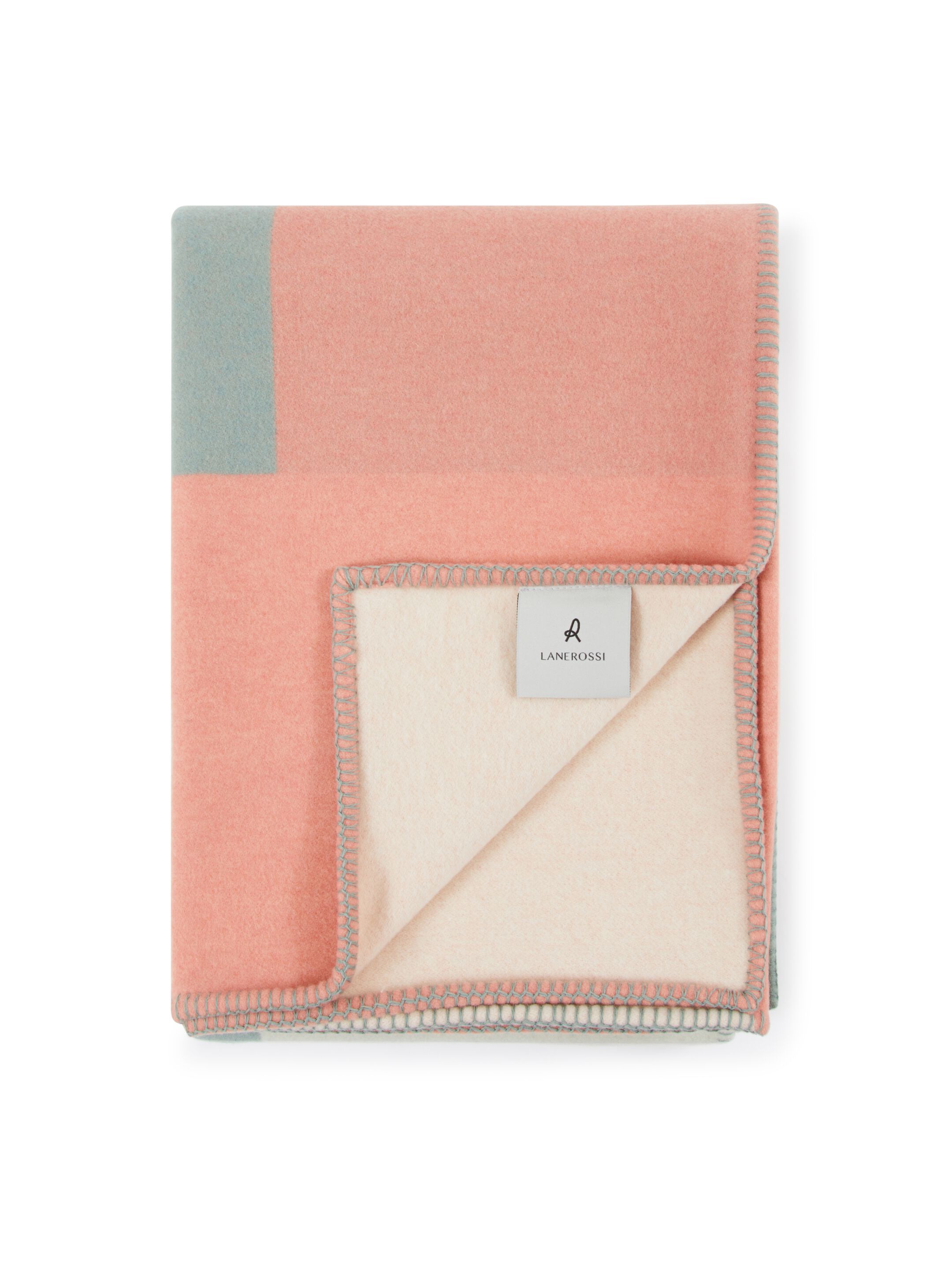 Шерстяной плед с графическим рисунком Lanerossi MALMO ARCH-00060212 - Вид №21