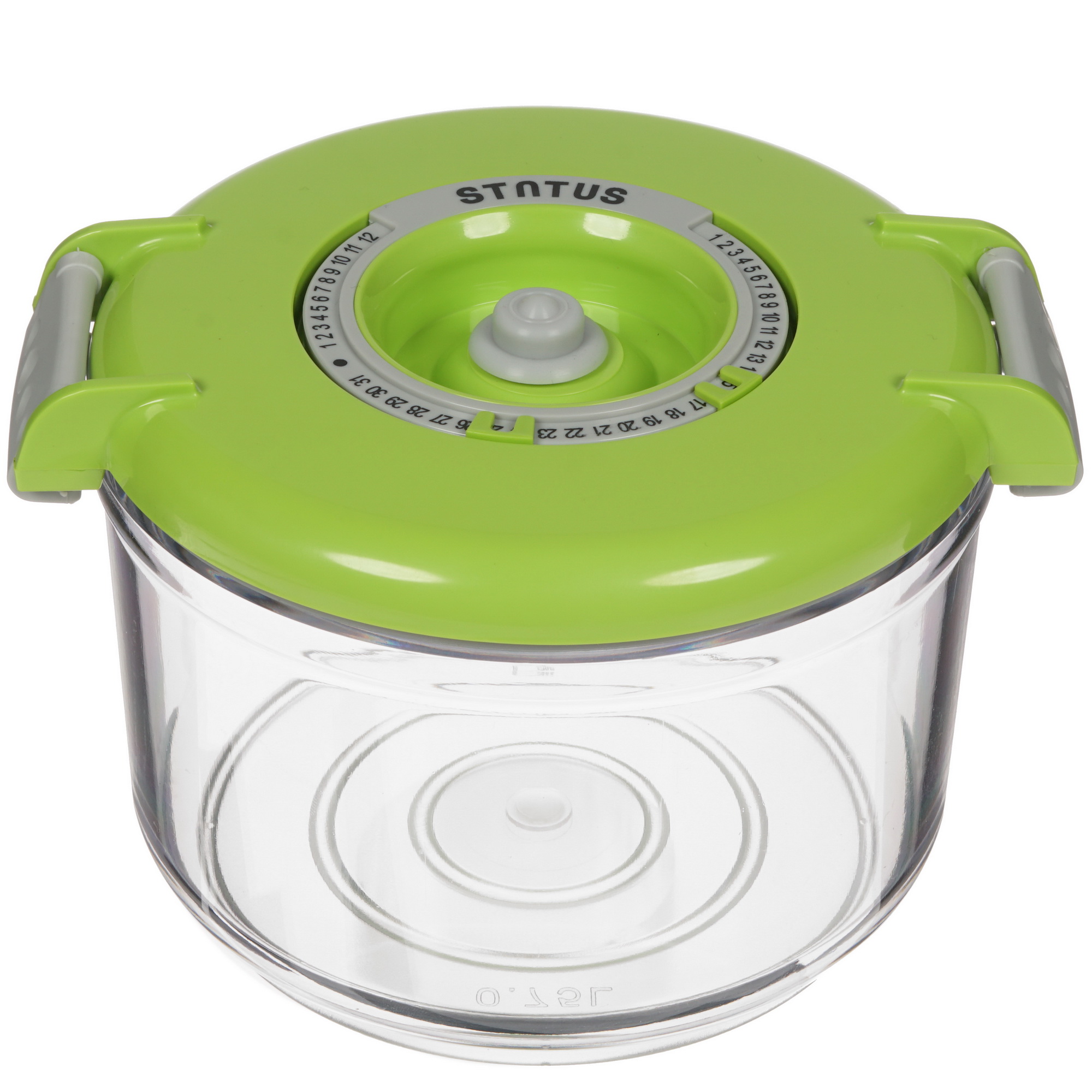 1625902 Набор вакуумных контейнеров STATUS VAC-RD-Round Green 0.75 л, 1.5 л STDN-0027916 - Вид №6