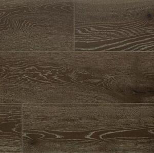 Паркет Ёлка TarWood Country Молочный Шоколад Елка Дуб Рустик с брашью (Текстурированная) 600х100 мм.