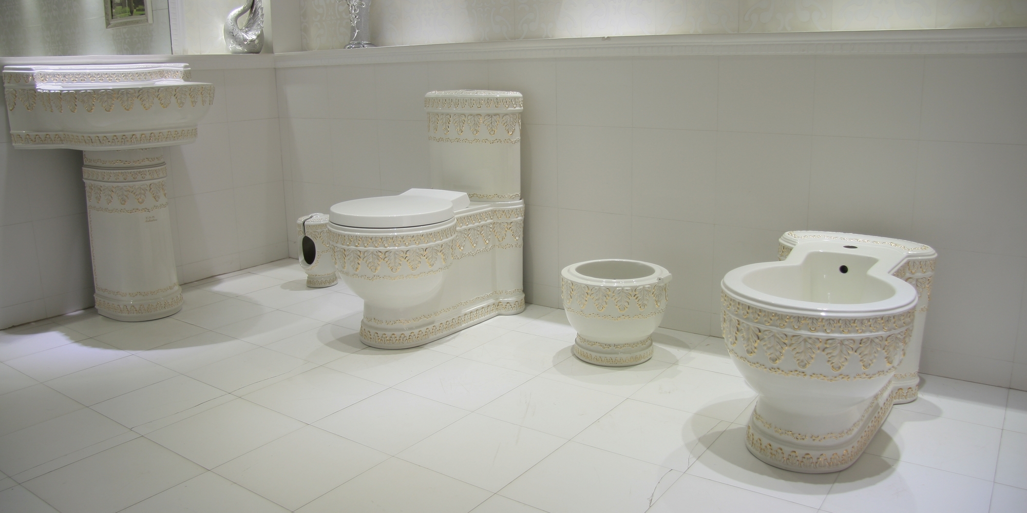 801GU009 Компакт унитаз с бачком Белый Ci Elegant Китай - Вид №1