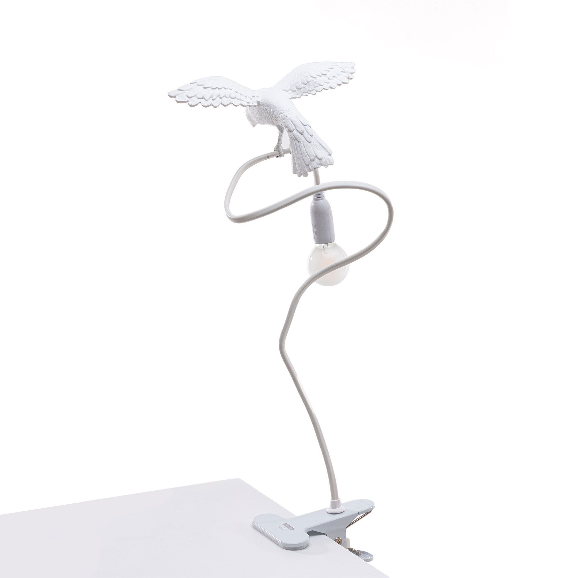 Светодиодная настольная лампа из смолы Seletti Sparrow Lamp ARCH-00113957 - Вид №1