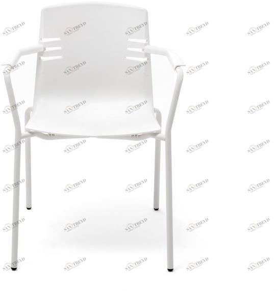 Mara Стул из полипропилена штабелируемый с подлокотниками  3250 