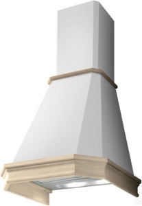 1106524 Вытяжка каминная Jetair ASPEN WH/A/90 T.GREZZO белый/бежевый