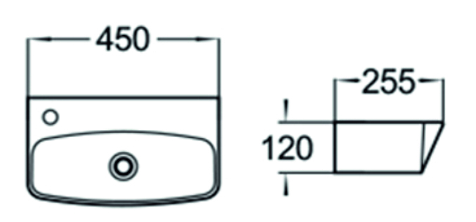 Раковина чаша SL-2003 SANTILINE  - Вид №1