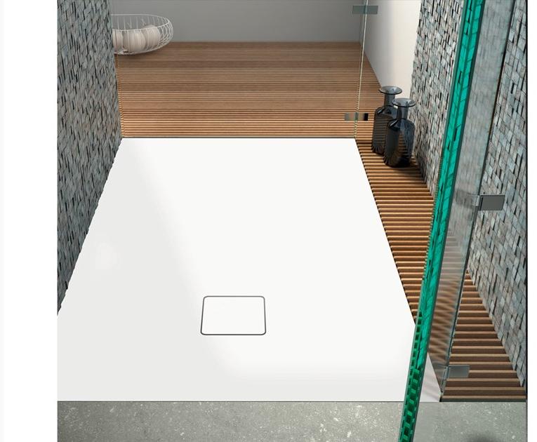 Blu Bathworks® Прямоугольный душевой поддон синего цвета ∙ stone ™  Sb9160.01  - Вид №2