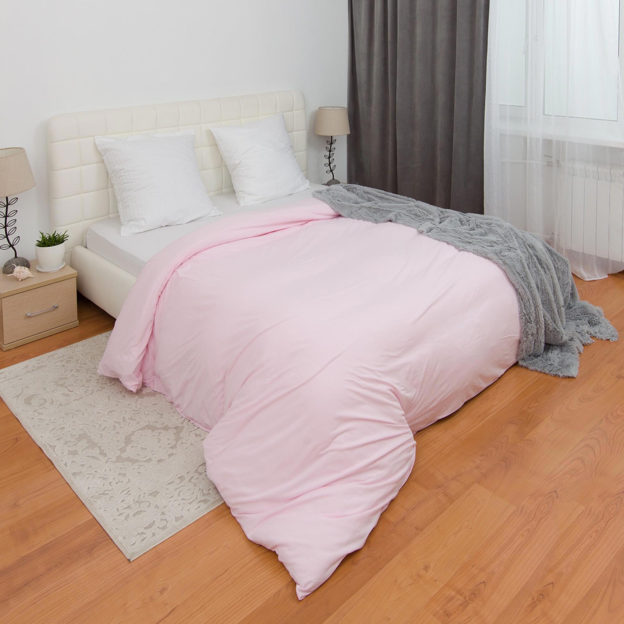 90043680 Пододеяльник Kupu-Kupu 220x200 см трикотаж KPV-22/розовый Violett STLM-0093610 VIOLETT