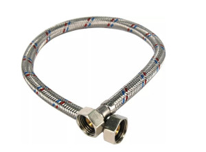 90336836 Гибкая подводка для воды 1/2" г/г 100 см латунь STLM-0189979 ELKA