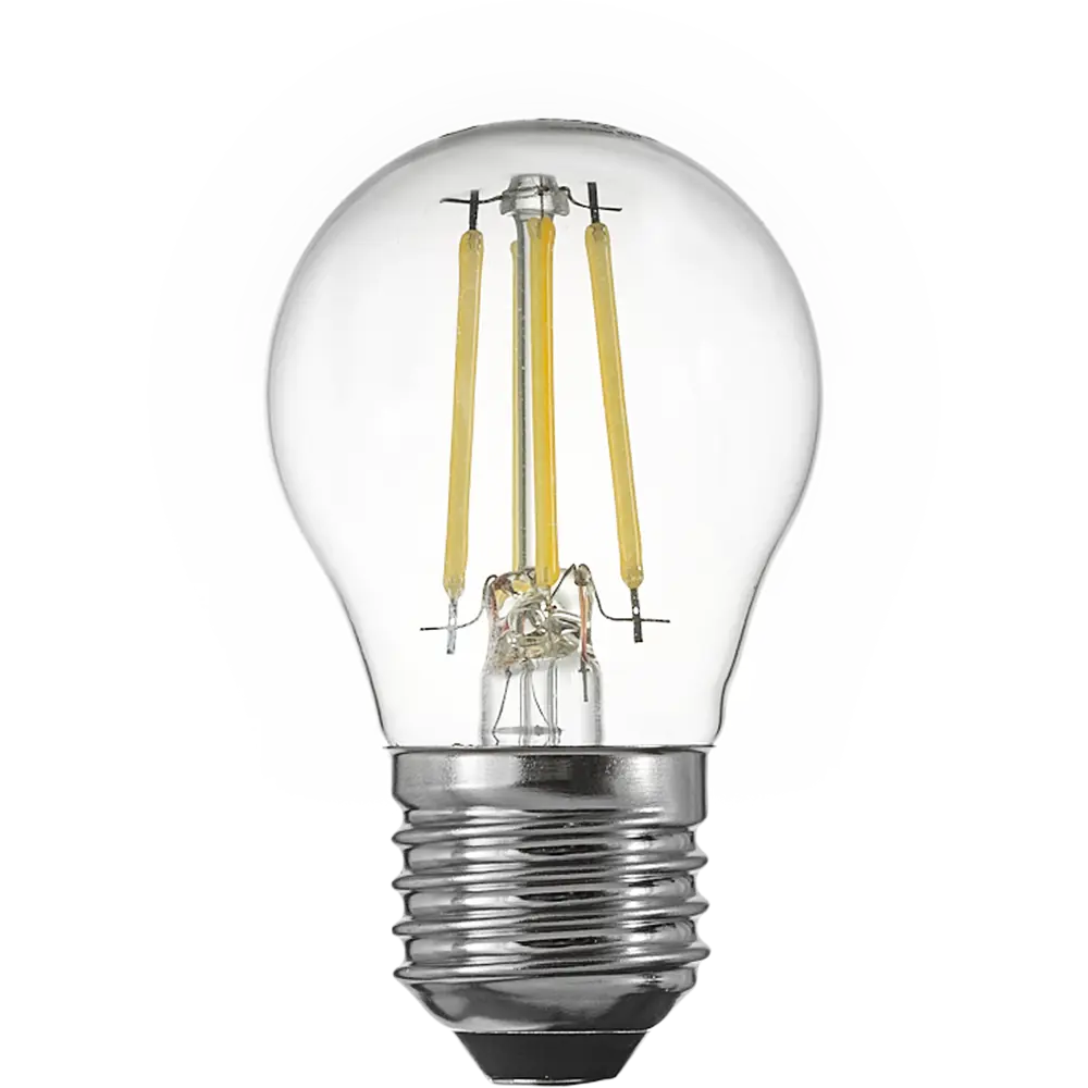 Лампа светодиодная Osram P E27 220/240 В 5 Вт шар 600 лм нейтральный белый свет 85306920 STLM-2108666  - Вид №1