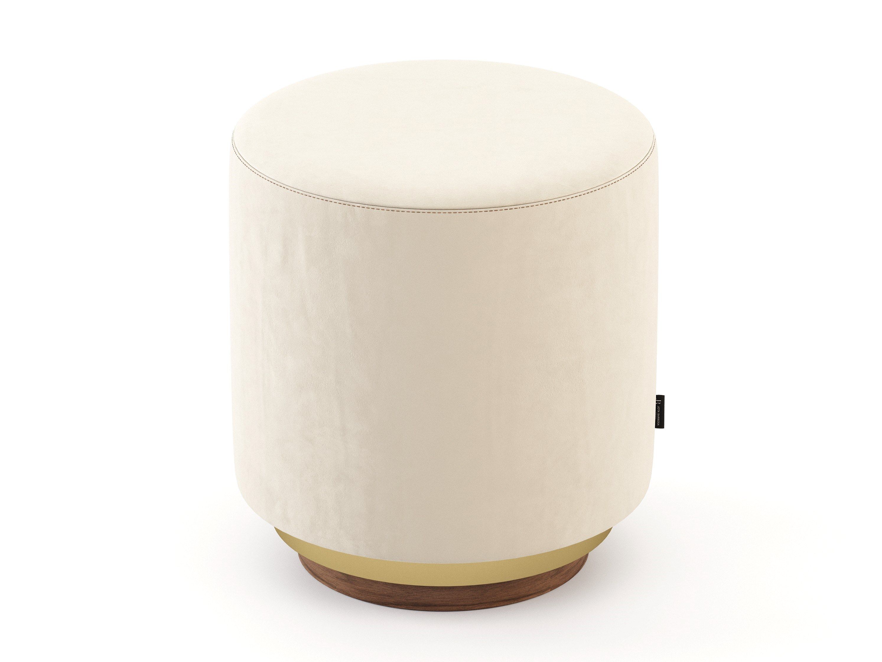 Круглый пуф из ткани Stylish Club Thomas ARCH-00018769 - Вид №1