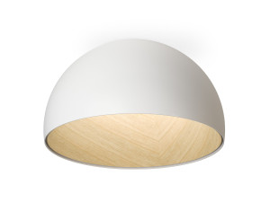 Алюминиевый и деревянный светодиодный потолочный светильник