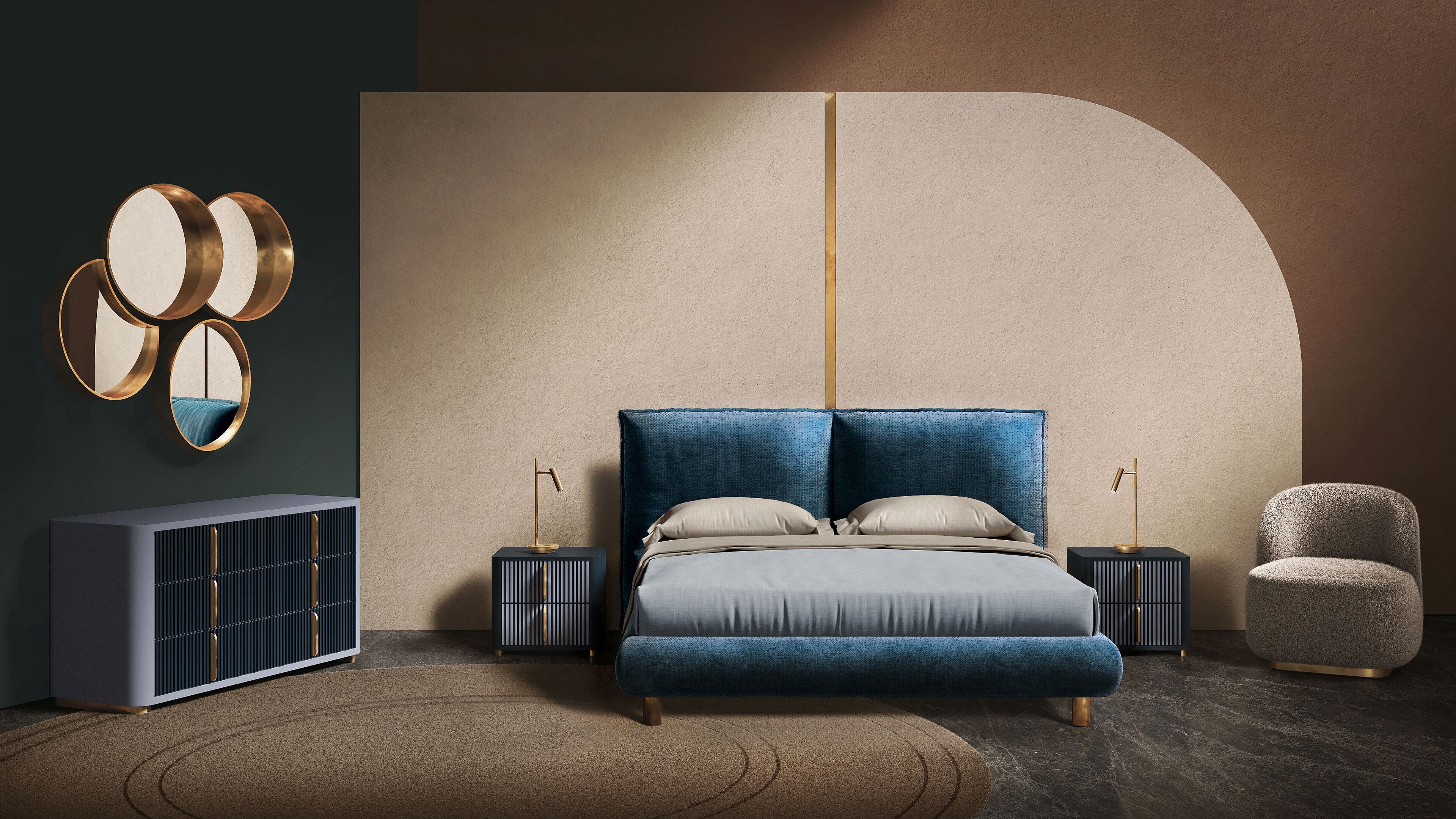 Состав настенных зеркал CASA +39 ENCORE Италия ARCH-00063212 - Вид №8