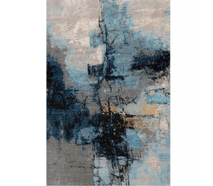 Индийский ковер из новозеландской шерсти и чистого китайского шелка