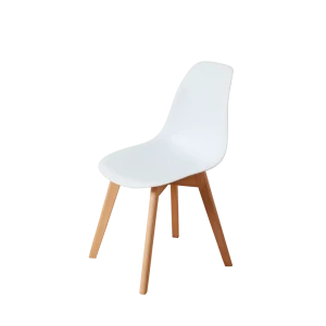 91988620 Комплект кухонных стульев 2 шт Derstuhl Grand wood 45x81x45 см полипропилен цвет белый STLM-1402185