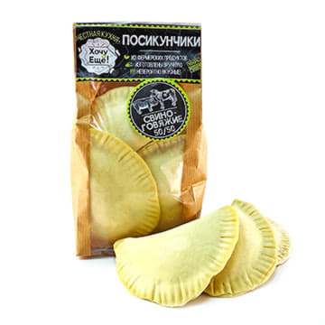 Посикунчики свино-говяжие Честная кухня Хочу Ещё 450 г Santreyd 23628 - Вид №1