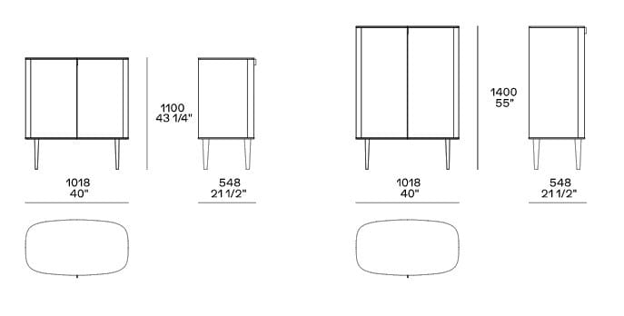 Шкаф из шпона Poliform Symphony ARCH-00017551 - Вид №2