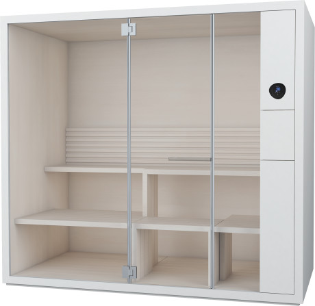 7512..001011000 Inipi B Сауна Inipi B, отдельно стоящая Белый глянцевый декор Duravit  - Вид №1