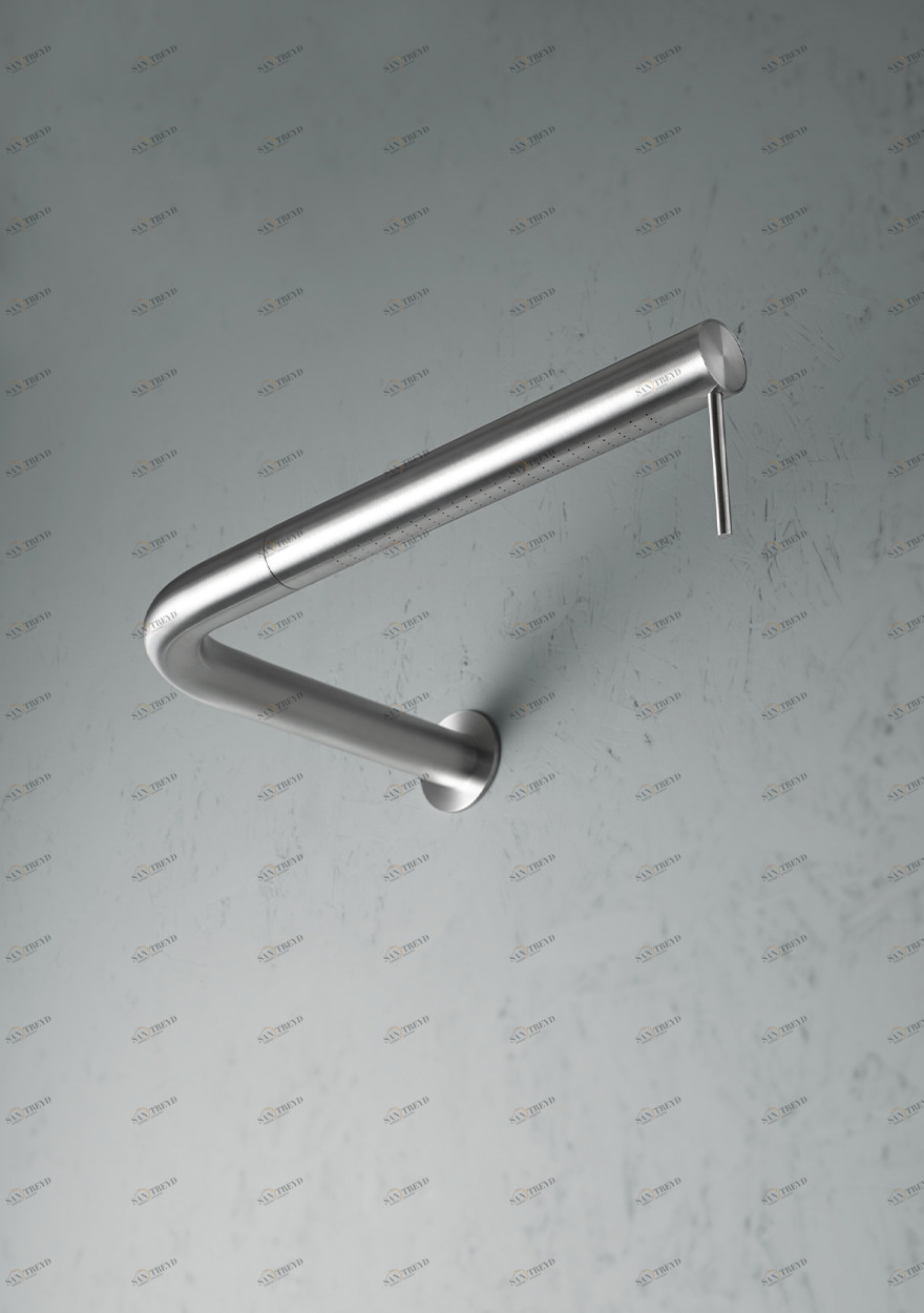 Лево. SF014. Душевая головка Quadrodesign LEVO