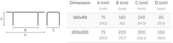 Midj Раздвижной прямоугольный стеклокерамический стол sun-id-1439544 - Вид №2