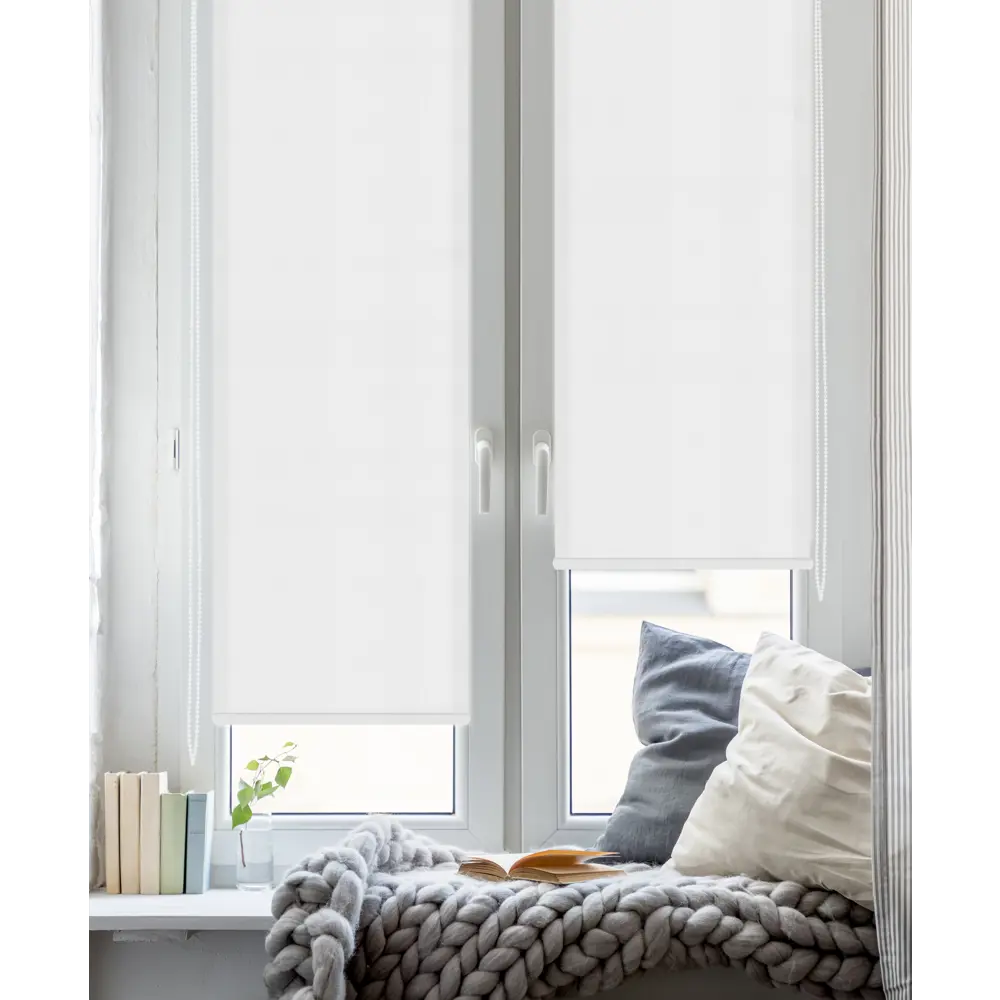 Штора рулонная Inspire Шантунг 60x160 см белая 82807403 STLM-2082032 - Вид №5