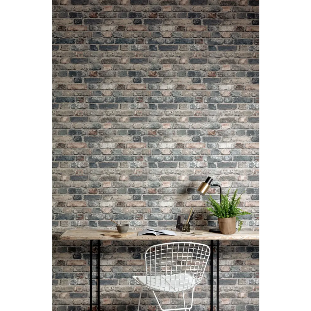 INSPIRE Berlin - флизелиновые обои с эффектом состаренного кирпича 83617689 STLM-0042828 - Вид №2