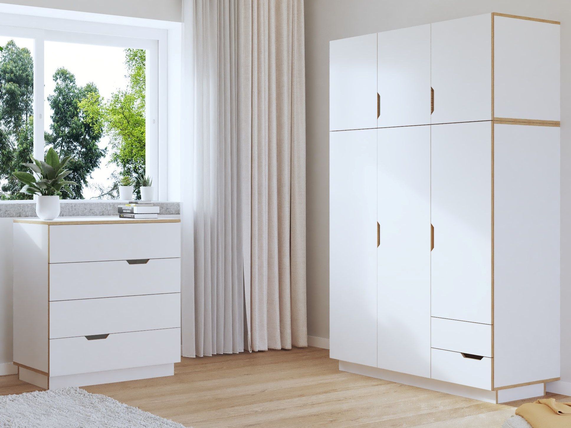 Фанерный шкаф с комодом Radis Да ARCH-00006693 - Вид №14