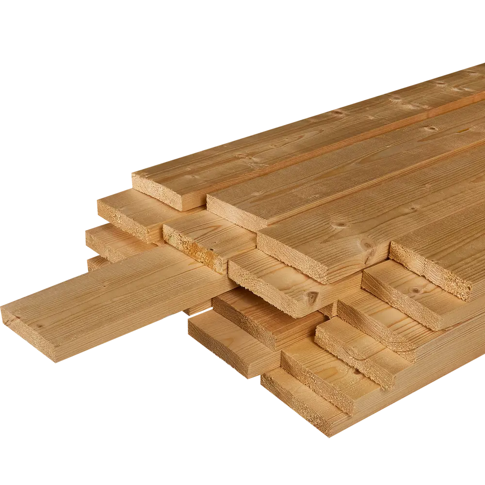 Строганая доска Santreyd 20x96x1000 мм для строительства и отделки 83810455 STLM-0044611 - Вид №1