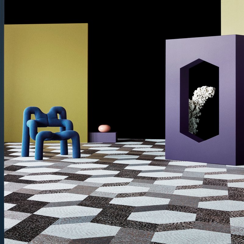 Bolon Diversity  Напольное покрытие виниловый пол Buzz Chestnut  - Вид №4